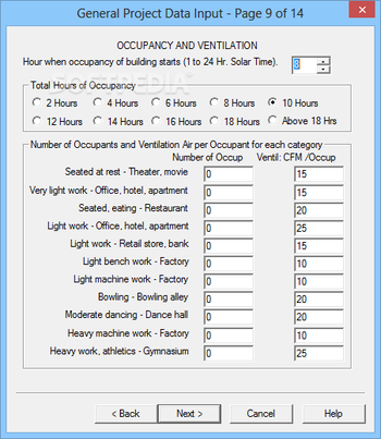ComfortAir HVAC Software screenshot 10