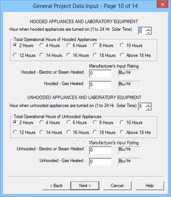 ComfortAir HVAC Software screenshot 11