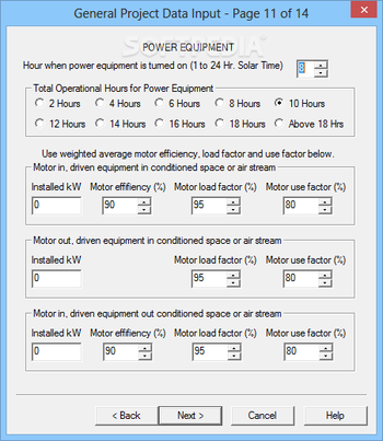 ComfortAir HVAC Software screenshot 12