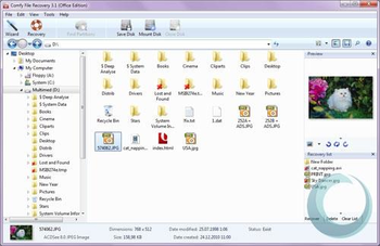 Comfy Data Recovery Pack screenshot 2