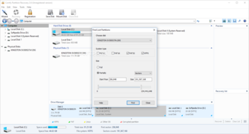 Comfy Partition Recovery screenshot 2