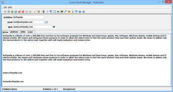 Comic Book Manager screenshot