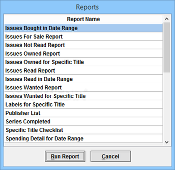 Comic Book Manager screenshot 10