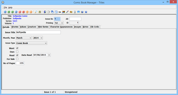Comic Book Manager screenshot 5