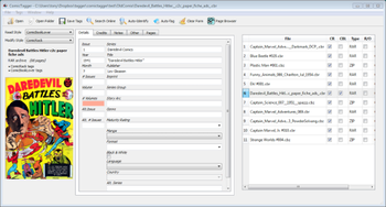 ComicTagger screenshot