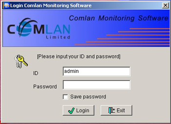 Comlan Monitoring Software screenshot