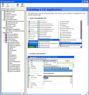 COMM-DRV/Lib.Net Professional Edition screenshot 2
