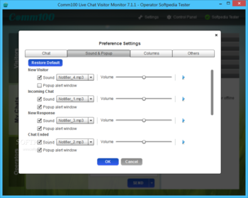 Comm100 Live Chat Visitor Monitor screenshot 6