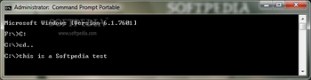 Command Prompt Portable screenshot