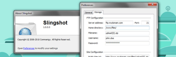 Commanigy Slingshot screenshot