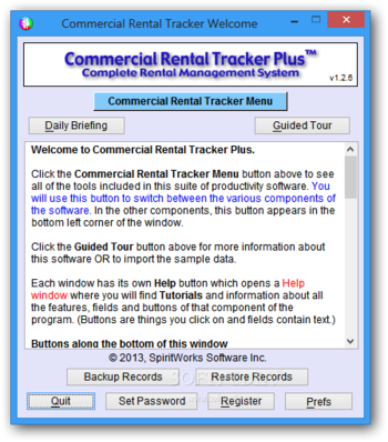 Commercial Rental Tracker Plus screenshot