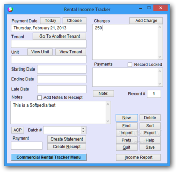 Commercial Rental Tracker Plus screenshot 3