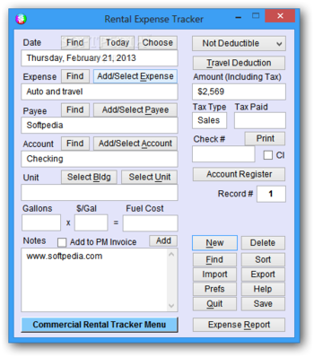 Commercial Rental Tracker Plus screenshot 4