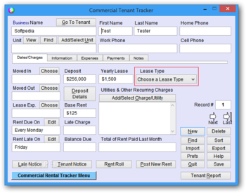 Commercial Rental Tracker Plus screenshot 5