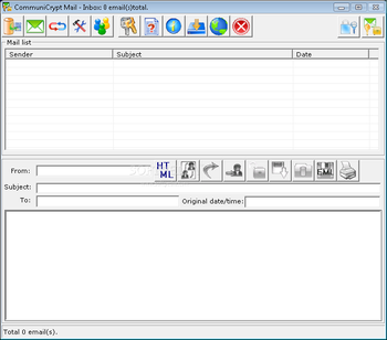 CommuniCrypt Mail screenshot
