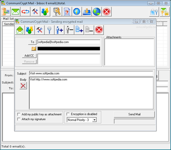 CommuniCrypt Mail screenshot 2