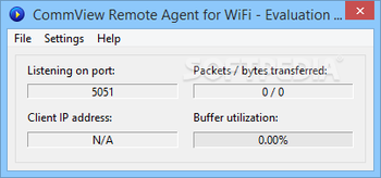 CommView Remote Agent for WiFi screenshot