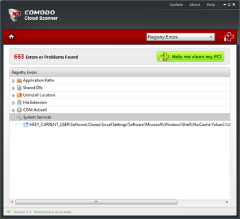 COMODO Cloud Scanner screenshot 4