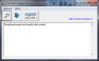 Comodo Dragon Password Recovery screenshot