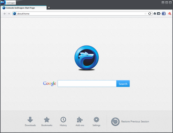 Comodo IceDragon screenshot