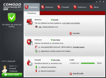 Comodo Internet Security Pro screenshot