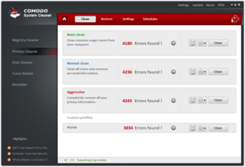 Comodo System-Cleaner screenshot 3