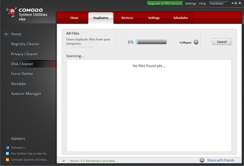 Comodo System Utilities Free screenshot 6