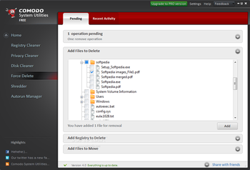 Comodo System Utilities Free screenshot 8