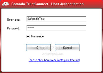 Comodo TrustConnect screenshot