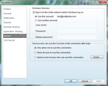 COMODO Unite (formerly COMODO EasyVPN) screenshot 12