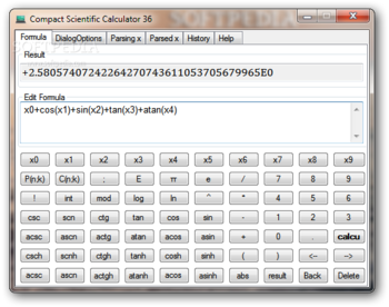 Compact Scientific Calculator 36 screenshot