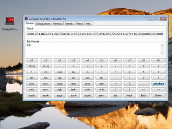 Compact Scientific Calculator 54 screenshot