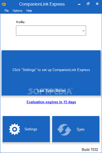 CompanionLink Express screenshot