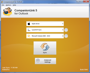 CompanionLink for Outlook screenshot