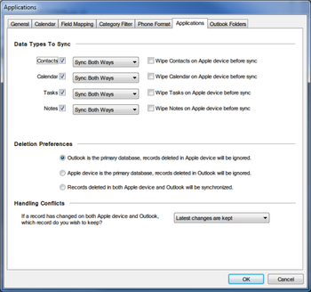 CompanionLink for Outlook screenshot 2