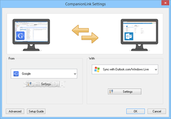 CompanionLink for Outlook.com / Windows Live screenshot 3