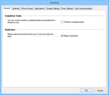 CompanionLink for Outlook.com / Windows Live screenshot 4