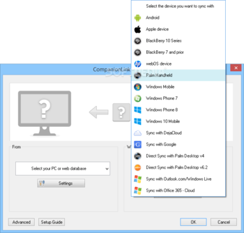CompanionLink for Palm Desktop screenshot 3