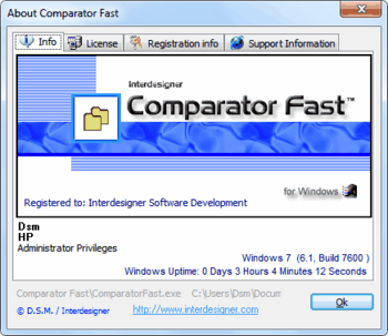 Comparator Fast screenshot