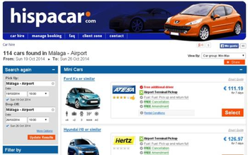 Compare Car Rental screenshot