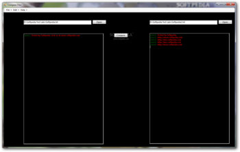 Compare Files screenshot