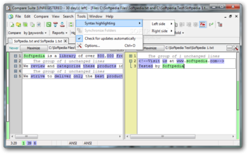 Compare Suite Standard screenshot 4