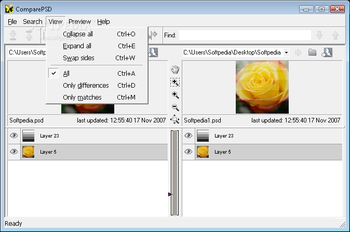 ComparePSD screenshot
