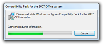 Compatibility Pack for Microsoft Office screenshot
