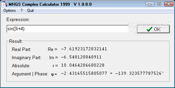 CompCalc screenshot