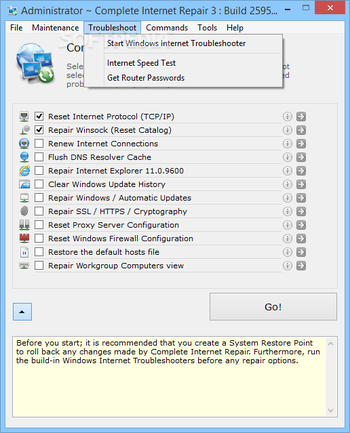 Complete Internet Repair screenshot 4