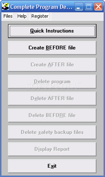 Complete Program Deleter screenshot