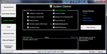 Complete System Tuneup screenshot 3
