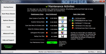 Complete System Tuneup screenshot 6