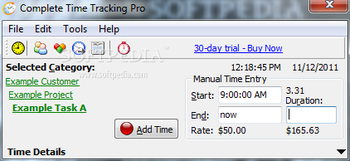 Complete Time Tracking Professional screenshot 11